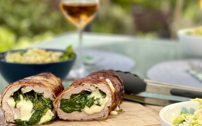 Rezept: Schweinefilet im Bacon-Mantel